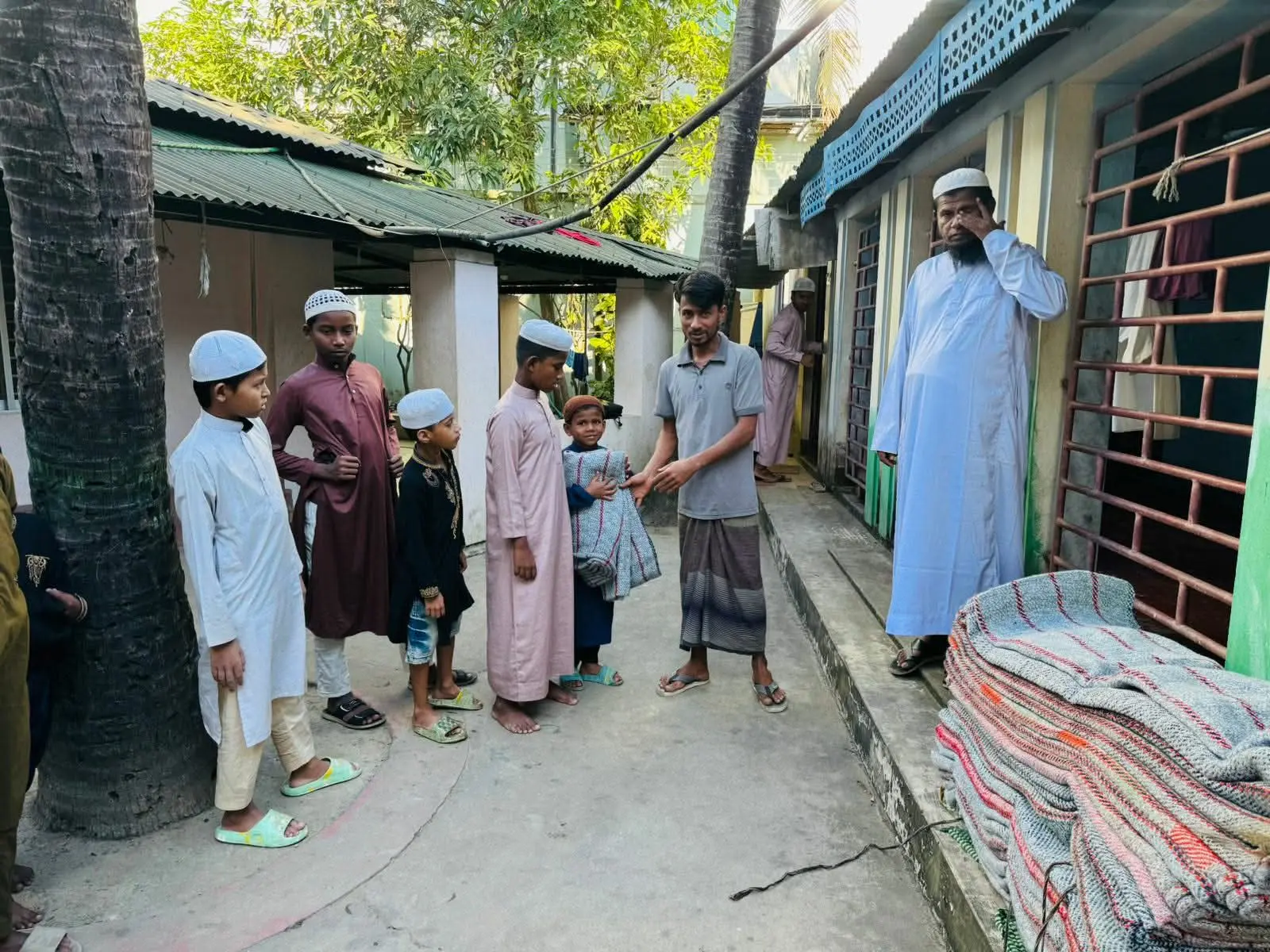 Blankets to Orphanages