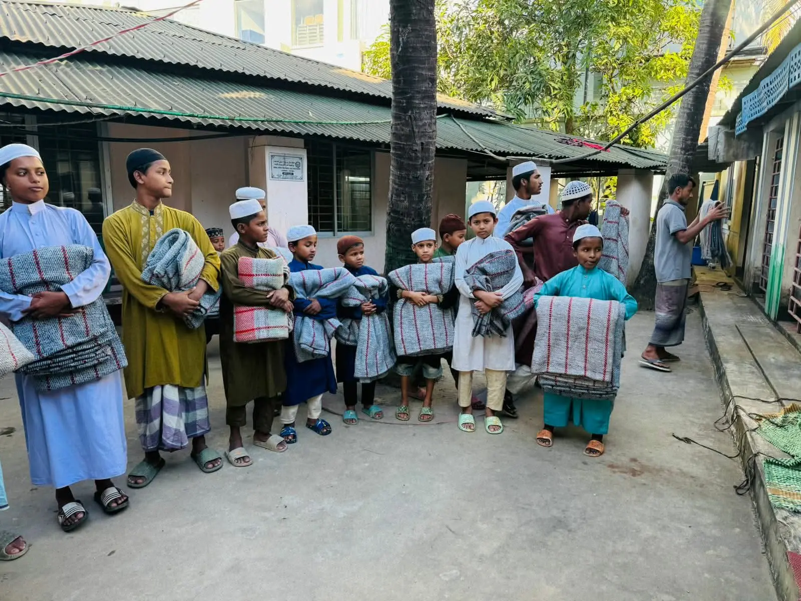 Blankets to Orphanages