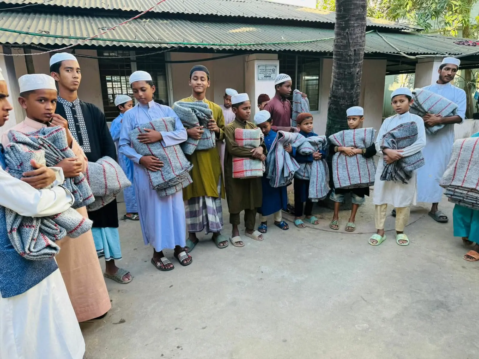 Blankets to Orphanages