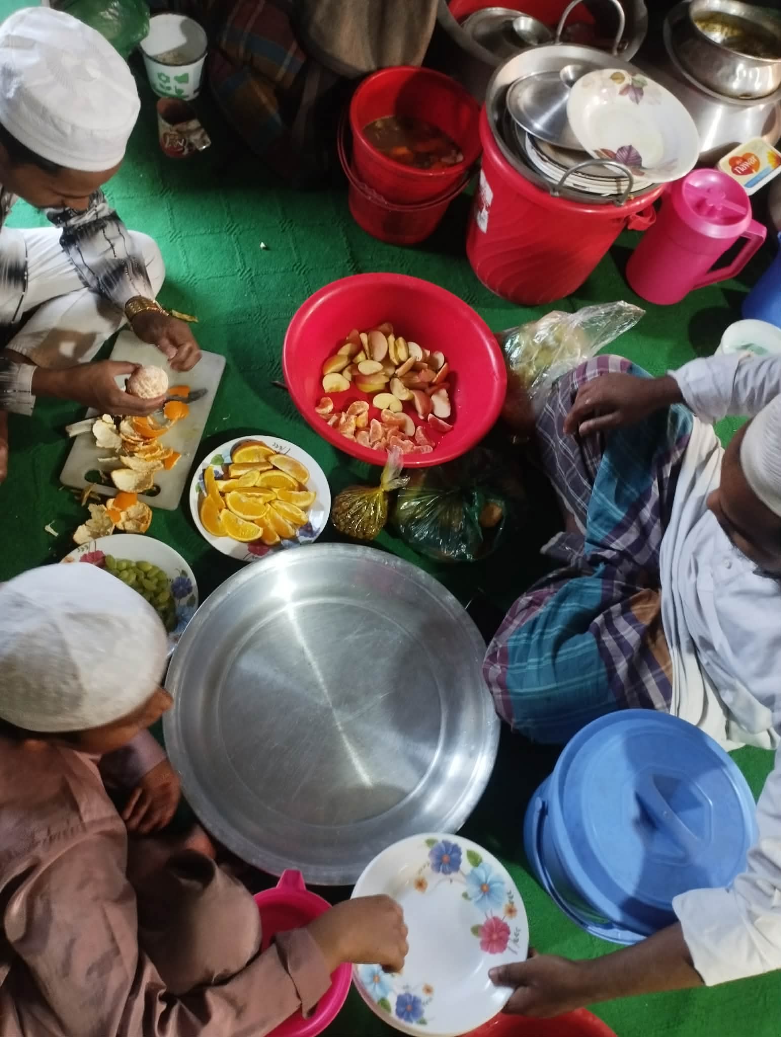 Iftar and food gift distribution at the Orphanage Madrasa	