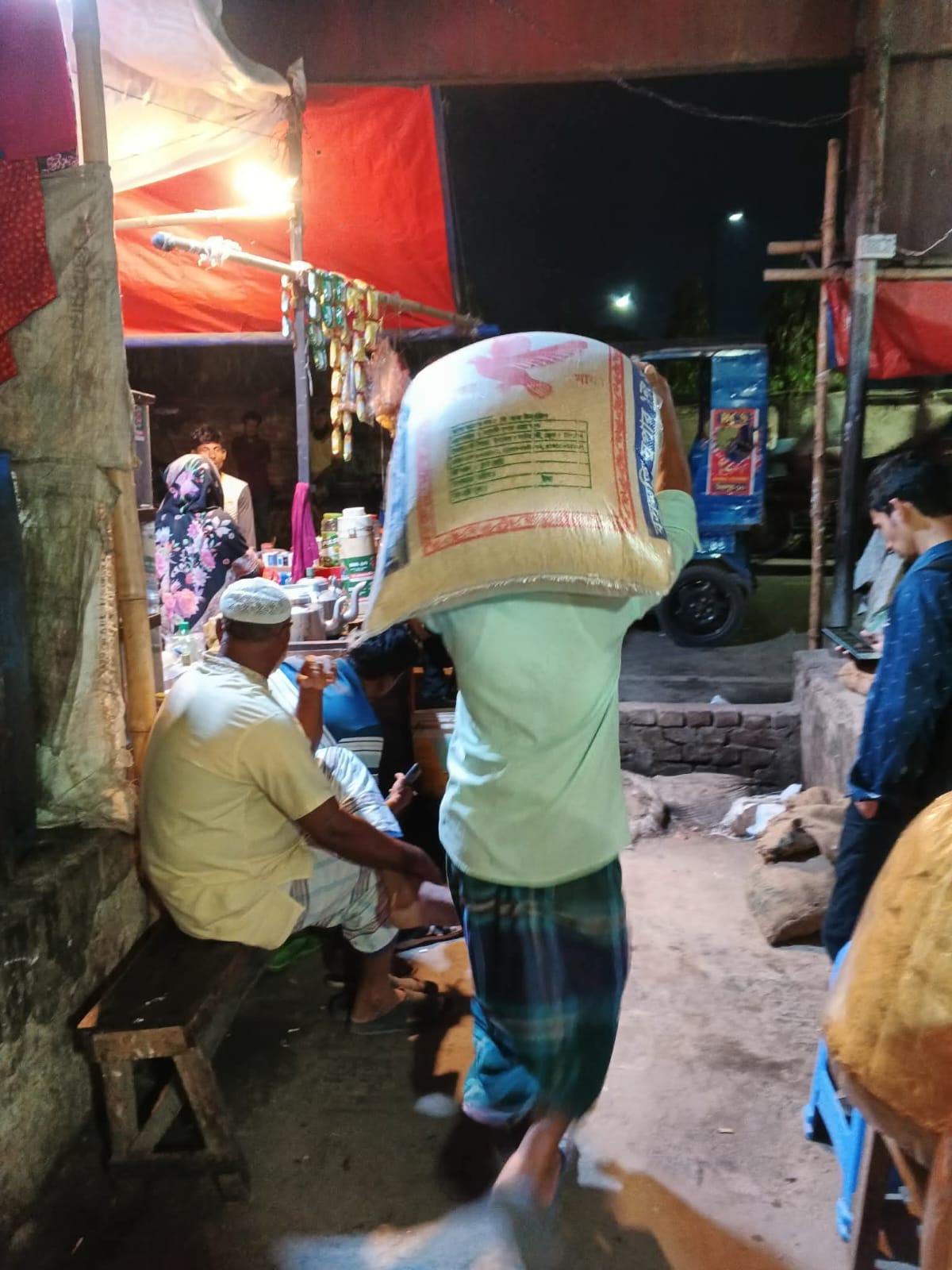 Iftar and food gift distribution at the Orphanage Madrasa	
